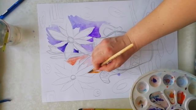 декоративный натюрморт смотреть онлайн