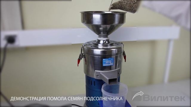 Обзор жерновой мельницы для ореховой пасты Vilitek VLM-100 смотреть онлайн