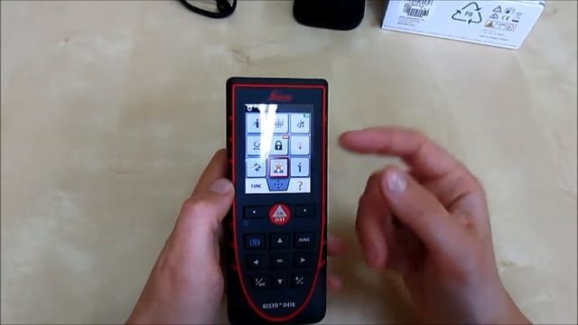 Лазерный дальномер Leica DISTO D410 смотреть онлайн