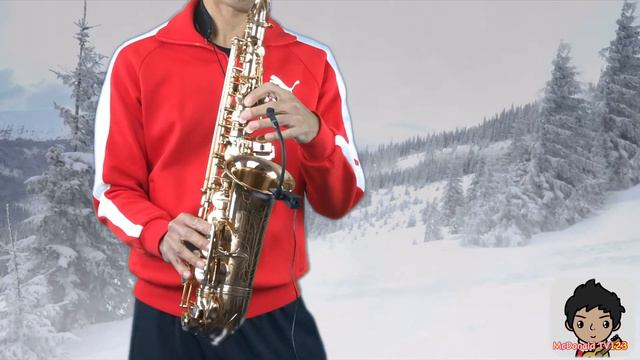 Let It Snow Saxophone Instrumental | Christmas Music | Mr Snowman | McDonald TV 123 смотреть онлайн