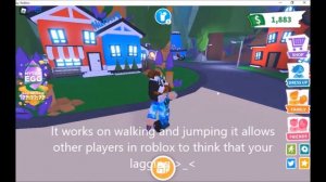 How to Fake Lag in Roblox!