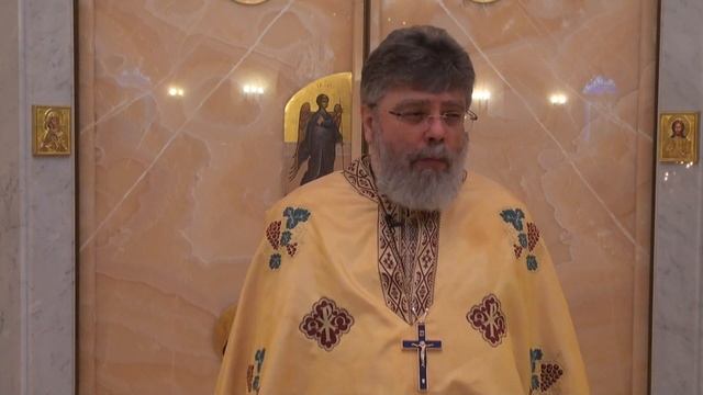 Слово перед причастием о. Григория Григорьева 19 декабря 2020 г. смотреть онлайн