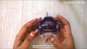 Tutorial #63 / 3D Kirigami Tea Pot Pop Up Card / Handmade Greeting Card / How To Make In Hindi