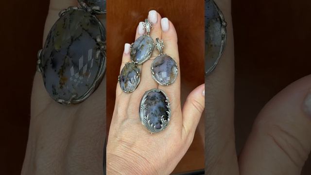 ЛЮБИМЧИК=Пейзажный АГАТ! Творения РОССИЙСКИХ ЮВЕЛИРОВ. Украшения из серебра Цены👇 смотреть онлайн