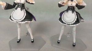 (UHD) 4K Showcase: Figma Re:Zero Ram  (Bootleg) feat original Rem