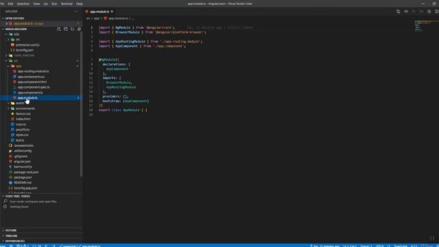 03 | Angular Folder Structure || Learn Angular Course in Urdu Hindi || Angular Course For Beginners