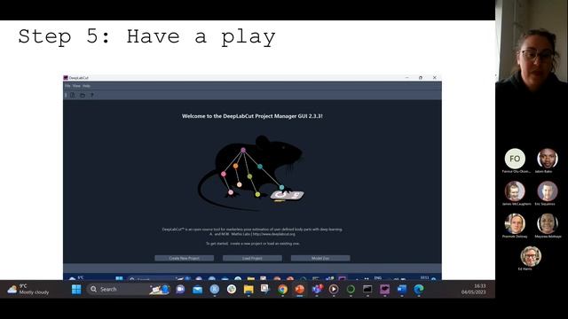 **2023-04-05 (meeting #115) Part 1: Animal pose and behaviour detection in Deeplabcut (George W)** смотреть онлайн