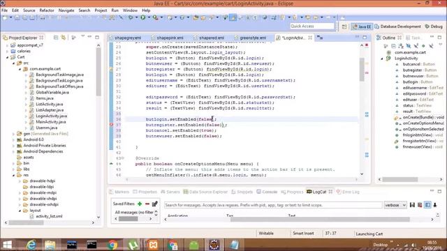 Android Tutorial:Create Login in Android: Add data to MySql using PHP: Part3/3.