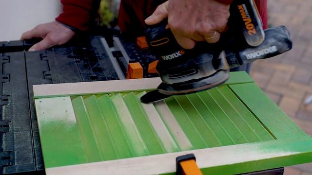 WORX WX822 DETAIL SANDER 20V POWERSHARE UK смотреть онлайн