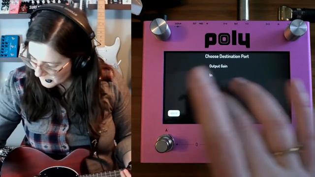 LIVE! With the Poly Digit and a Gibson Les Paul Jr. DC смотреть онлайн