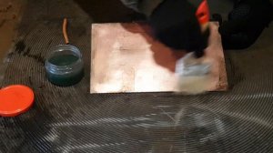 Покраска металла медью.Омеднение или патинирование.