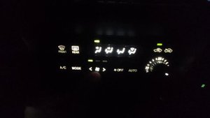 Перепаял кнопки климат контроля на Toyota Land Cruiser Prado 95 (Результат)