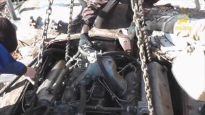 Установка двигателя на МТЛБ