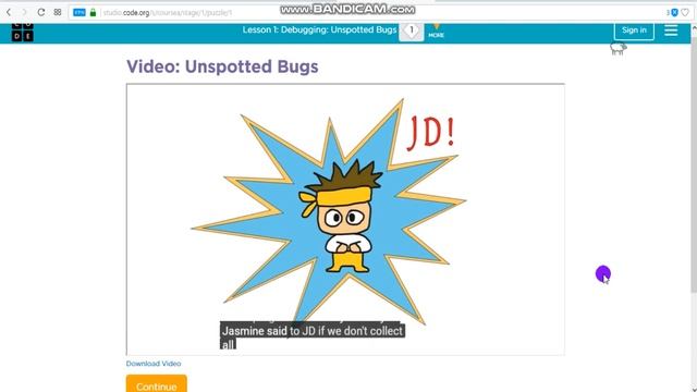 Coding for beginners - Code.org (Course A - Lesson 1) - Programming courses (Learn to code)