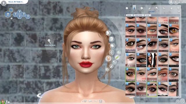 CAS Alpha CC || Connie Mitchell || The Sims 4 смотреть онлайн
