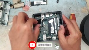 Cara Bongkar / Disassembly Mini PC Intel NUC 8BEH