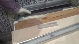 Как собрать из профиля полку и фасад ванны не дорого и быстро