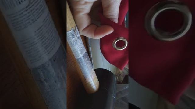Как ставить люверсы ч.2.