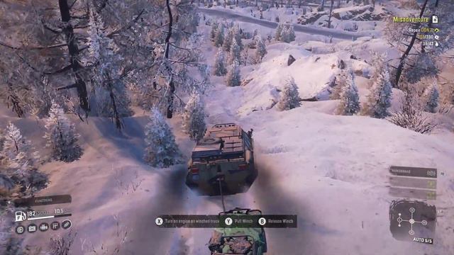 Misadventure Task Towing A Don 71 And Repairing It Snowrunner Phase 4 Cosmodrome Amur Russia