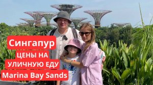 Сингапур!! Цены на уличную еду, Marina Bay Sands, Gardens by the Bay Singapore