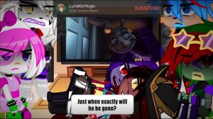 Security Breach react to “Darkest Desire”||ft:2 special guests||Credit:@LunaticHugo||Read desc