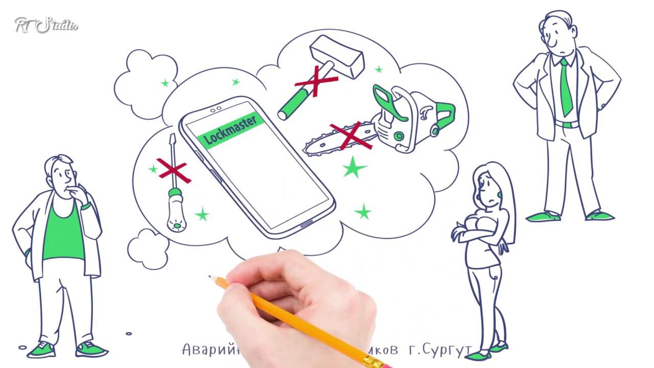 Рекламный ролик в стиле Doodle смотреть онлайн