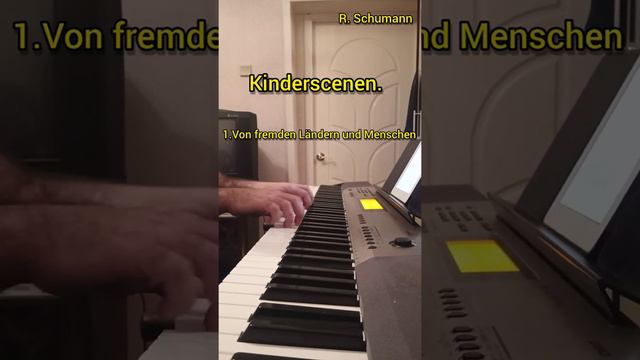 Robert Schumann Kinderszenen 1."Von fremden Ländern und Menschen". смотреть онлайн