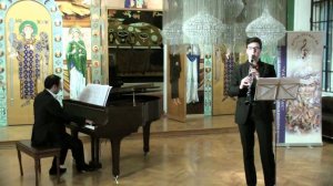 Mamed Guseynov "Оrnament" musical moment for clarinet and piano - Larin Nikolai