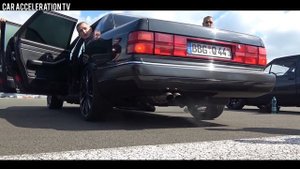 Audi 200 20V Turbo Tuning Launch Sounds