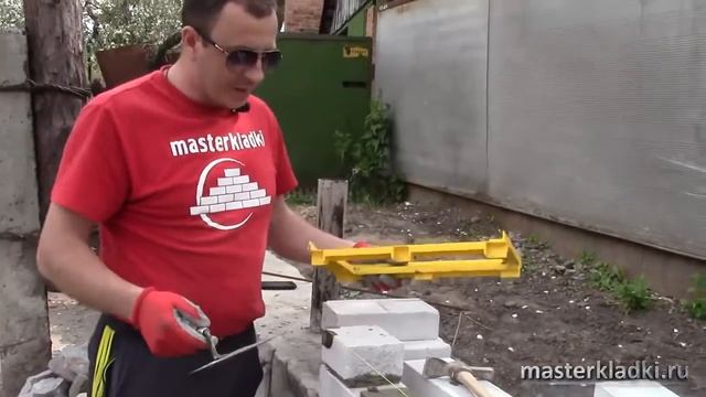 Инструменты и инвентарь для каменной кладки