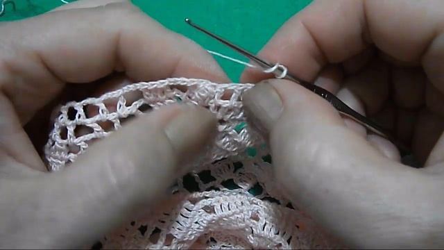 ПРОСТАЯ АЖУРНАЯ САЛФЕТКА КРЮЧКОМ. ЧАСТЬ 3