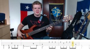 Crazy - Aerosmith (Bass Cover with Tabs)