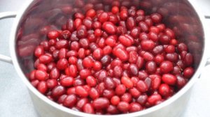 Кизил протертый с сахаром