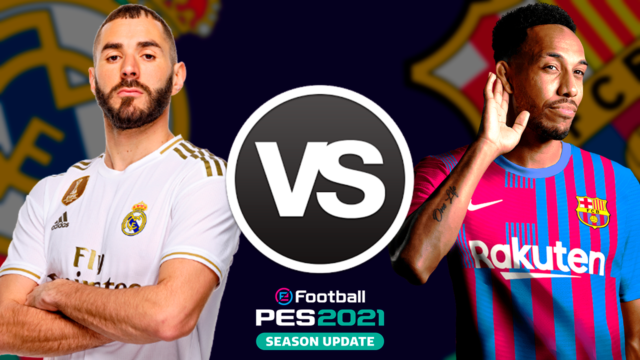 Самое Легендарное Эль Классико в PES Mobile 2021