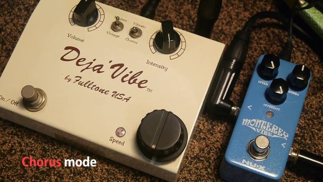 NUX NCH-1 MONTEREY Vibe Guitar Effect Pedal смотреть онлайн