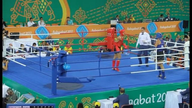 The 5th Asian Indoor and Martial Arts Games - 81 kg Umayev Emil (Kazakhstan)final смотреть онлайн