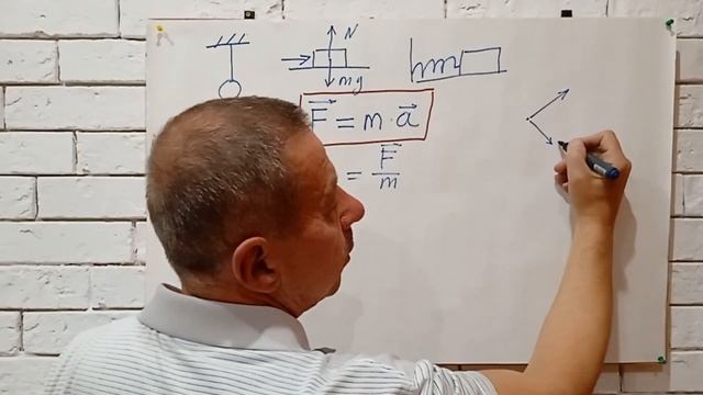 ОГЭ. Второй закон Ньютона. смотреть онлайн