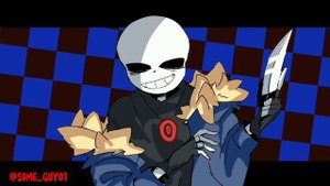 In my mouth | Meme | Killer sans  (WARNING FLASH AND BLOOD!!)