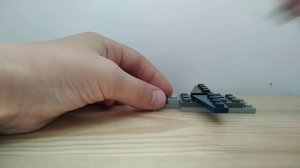 Как сделать мини истребитель из лего