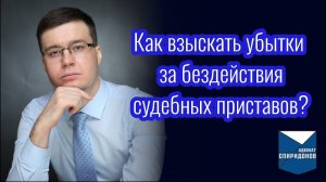 Как взыскать убытки за бездействия судебных приставов? Разбор дела