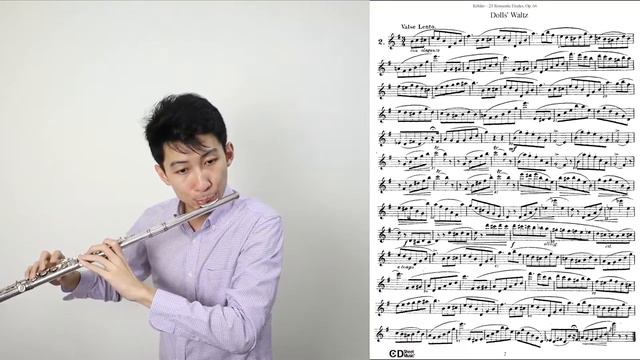 E. Kohler - 25 Romantic Etudes Op. 66 2. Doll's Waltz смотреть онлайн