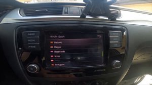 How to Change System Language in Skoda Rapid II ( 2012 – 2019 )