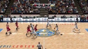 NBA 2K9 : Houston Rockets vs. Denver Nuggets | 4K 60fps | PC Gameplay