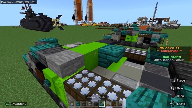 Minecraft: How to build a Tank in Minecraft (KF51 Panther) Minecraft Tank Tutorial