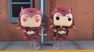 Funko POP! Entertainment Earth Exclusive GITD Darkhold Scarlet Witch Unboxing & Satisfying Review