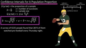 Confidence Intervals For A Population Proportions - Population Proportion Confidence Intervals