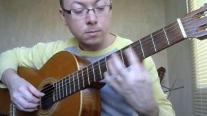 Шербурские зонтики кавер на гитаре - Александр Фефелов