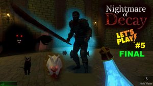 Nightmare of Decay ✅ Хоррор игра стиля Resident Evil ✅ Прохождение №5 Финал ✅ Кролик и Лорд Кошмар