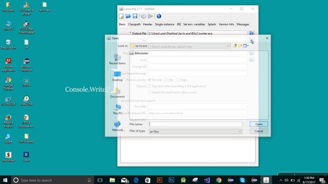 how to make a .jar to .exe in Urdu/Hindi using eclipse and launch4j смотреть онлайн
