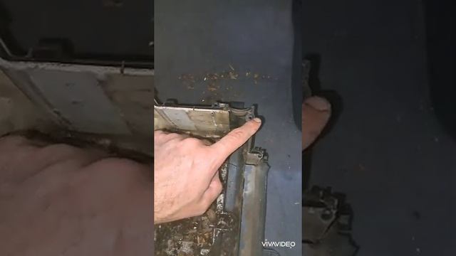 Troca filtro de ar condicionado civic 98 99 2000 limpeza de caixa de ar